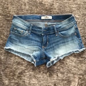 hollister denim shorts